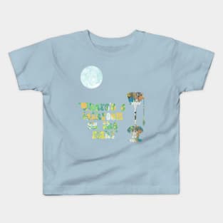 Bad Moon Rising- Bathroom on the right! Kids T-Shirt